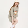 ルーズ デイリー 半袖 Tシャツ <S-13142>