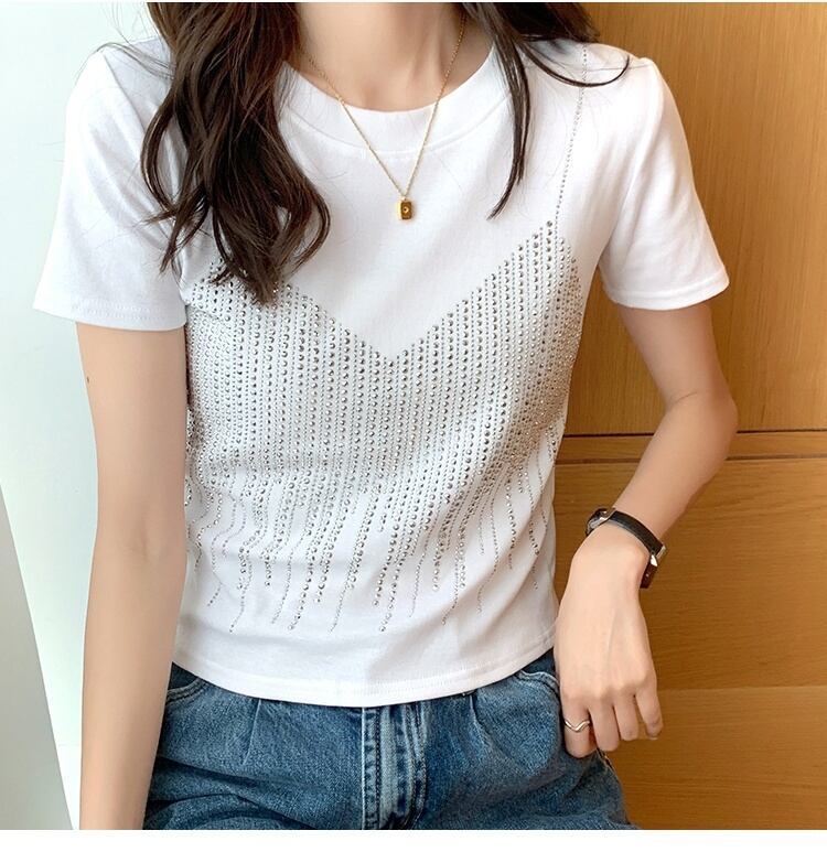 売り切れ必至 絶対流行 好感度UP 早い者勝ち カジュアル 2色選択 Tシャツ<S-11508>
