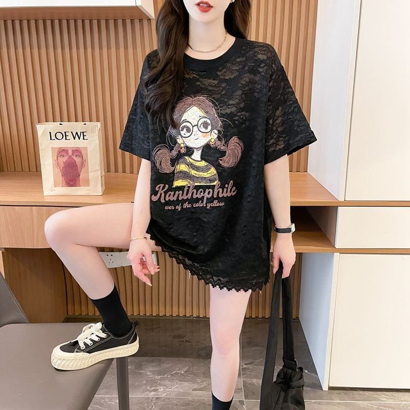 着回し力抜群 早い者勝ち 絶対流行 カジュアル 2色選択 Tシャツ<S-11579>