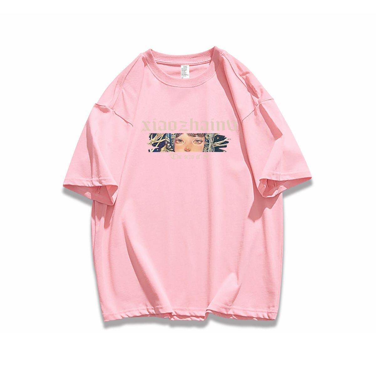 ポップなプリントが夏に映えるプリントTシャツ 半袖 全8色 Tシャツ <S-9252>