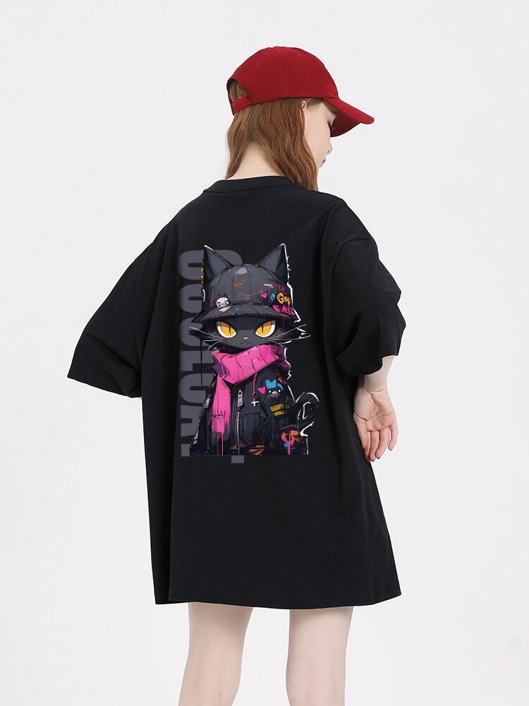 絶対欲しい 絶対流行 キュート 早い者勝ち カジュアル 2色選択 Tシャツ<S-11137>