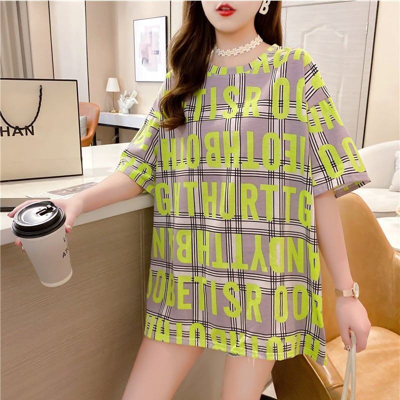 ゆったり感アップ プリント 美感いっぱい Tシャツ カットソー＜S-3337＞