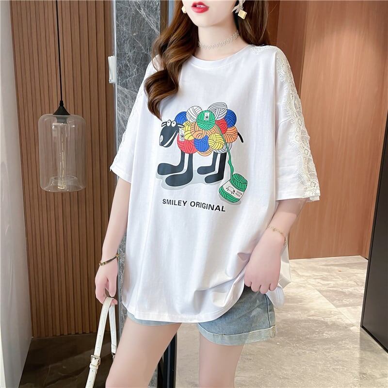 好感度満載 3色選択可 美感いっぱい Tシャツ カットソー＜S-3074＞