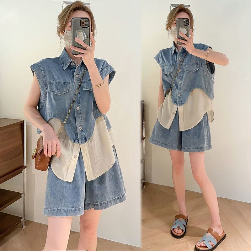 今季マストバイ 上品 ファッション 半袖Ｔシャツⅹパンツセット <S-6575>