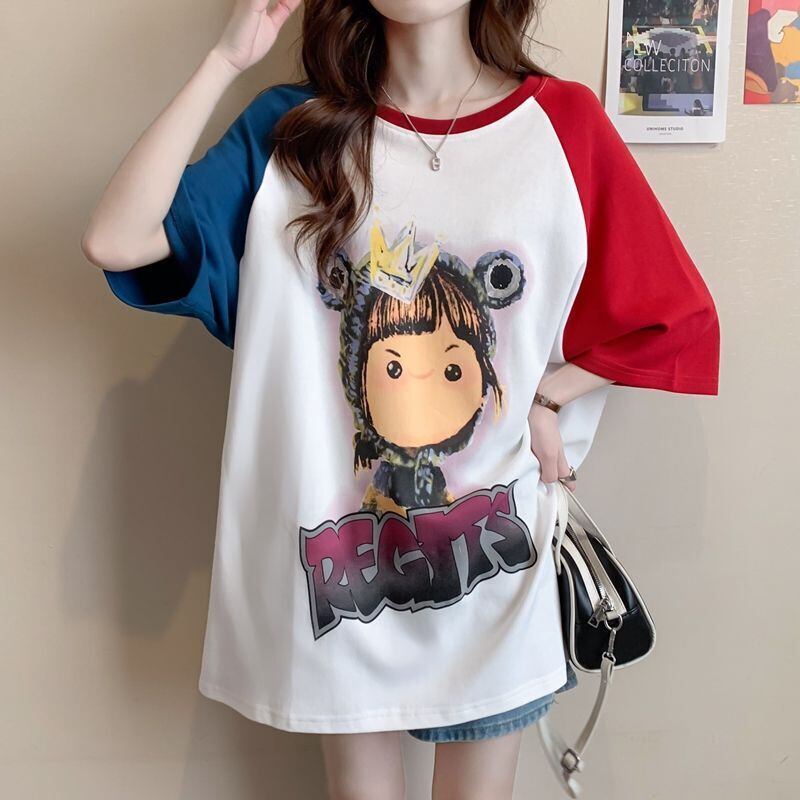 売れ筋 絶対流行 早い者勝ち 早い者勝ち カジュアル 2色選択 Tシャツ<S-11142>