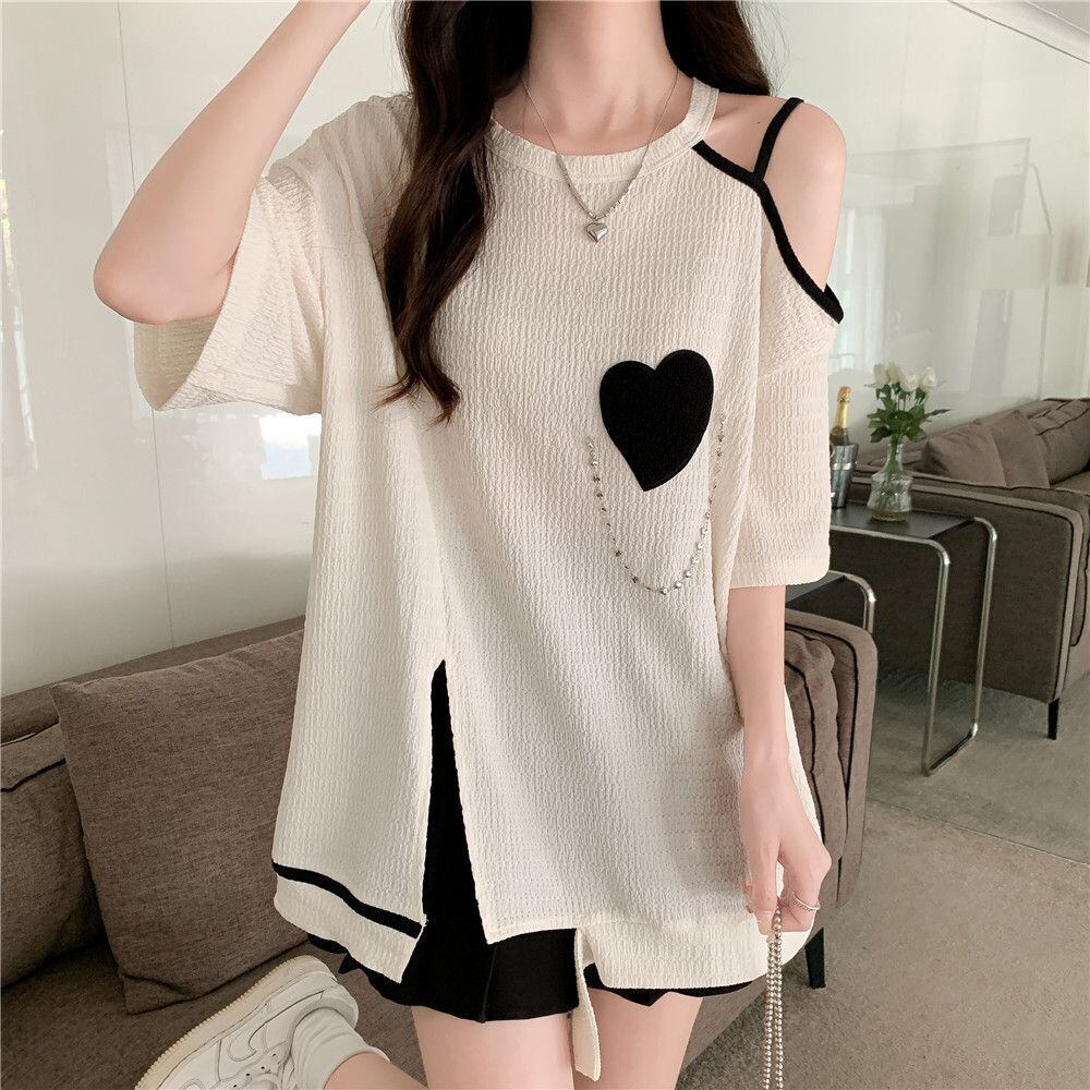 超人気商品 オフショルダー ファッション Tシャツ ＜S-8667＞