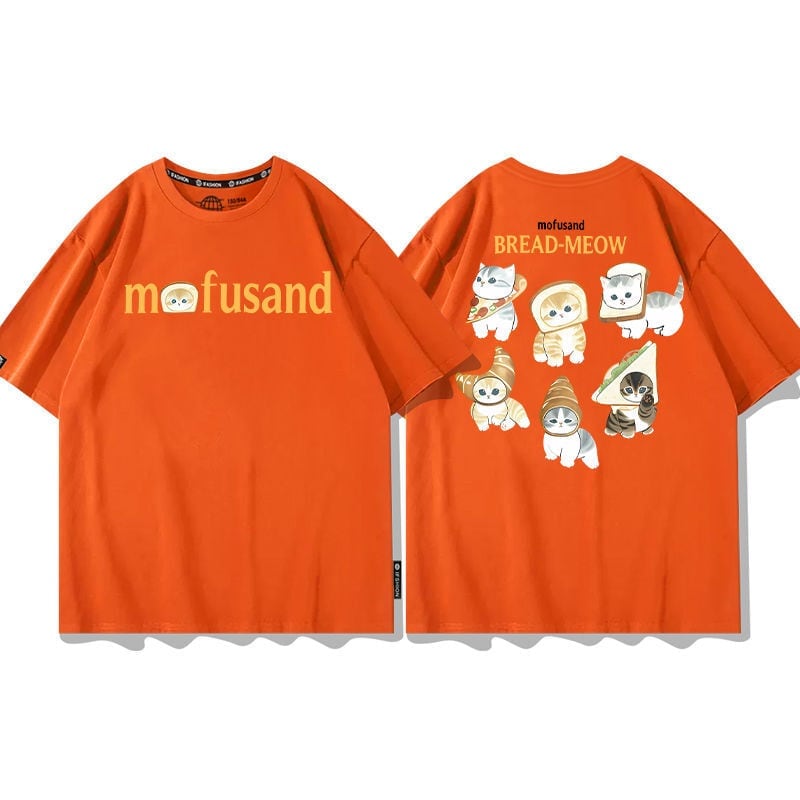 大人可愛い アバンギャルド カジュアル プリント 全6色 半袖 Tシャツ <S-11647>