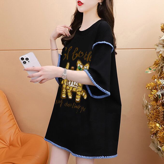 売り切れ必至 カジュアル アバンギャルド プリント全2色 半袖Tシャツ カットソー ＜S-8561＞