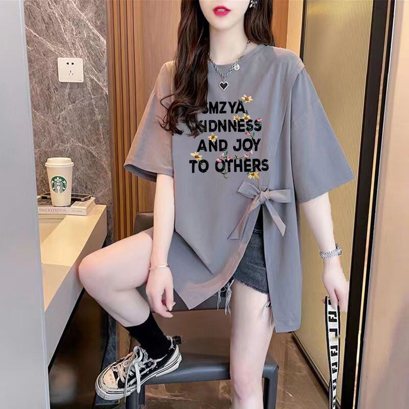 売れ筋 早い者勝ち 絶対流行 カジュアル 2色選択 Tシャツ<S-11608>