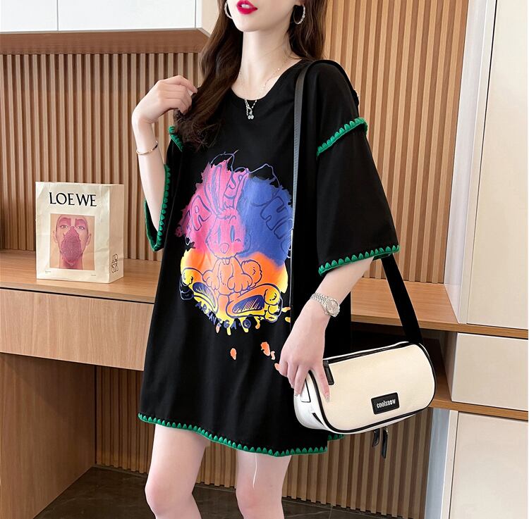 売り切れ必至 ファッション 着心地抜群 プリント 半袖 Tシャツ＜S-8336＞