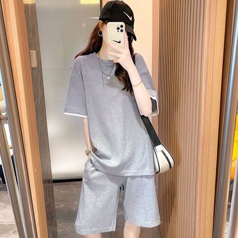 定番シンプル 半袖Ｔシャツⅹパンツセット全4色 カジュアル <S-8732>