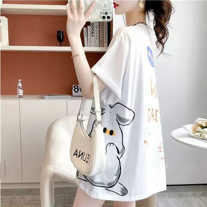 新商品 レース スウィートプリント 全2色 半袖Tシャツ ＜S-8715＞