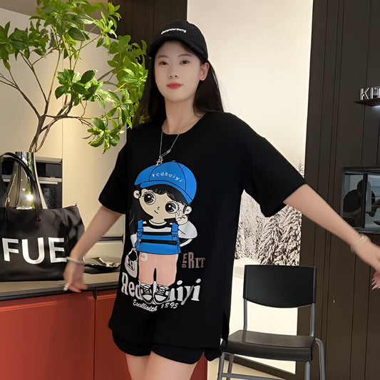 定番シンプル 好感度UP 海外トレンド カジュアル 全3色 半袖 Tシャツ ＜S-11266＞
