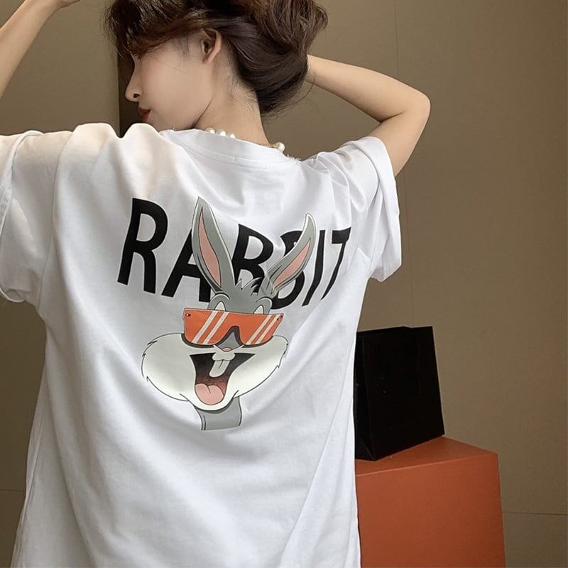 今季大好評 切り替え 美感いっぱい プリント Tシャツ カットソー＜S-3458＞