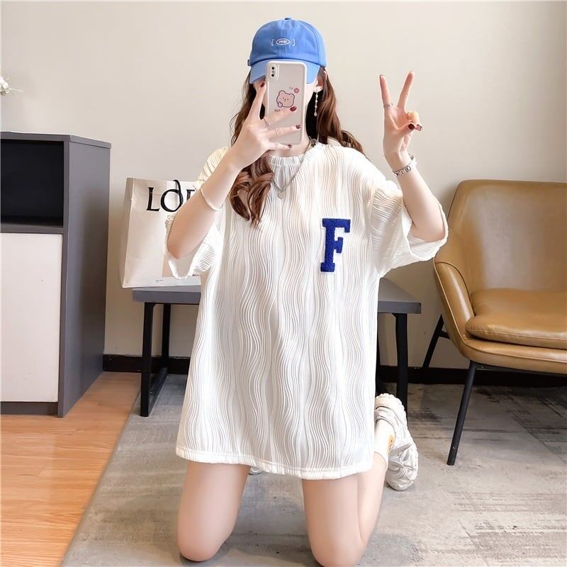 好感度満載 ラウンドネック 美感いっぱい Tシャツ カットソー＜S-3061＞