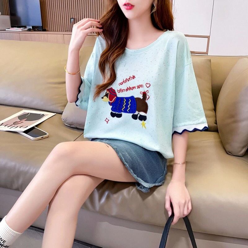 おすすめ 好感度UP 美人度アップ カジュアル 全4色 半袖 Tシャツ ＜S-11147＞