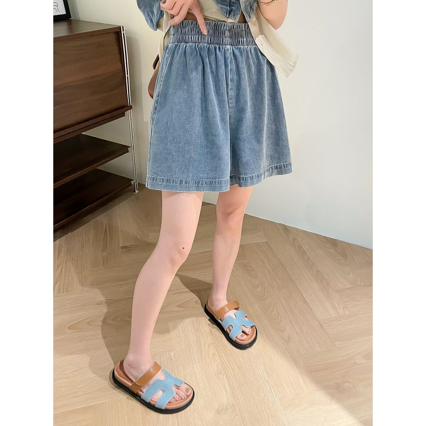 今季マストバイ 上品 ファッション 半袖Ｔシャツⅹパンツセット <S-6575>