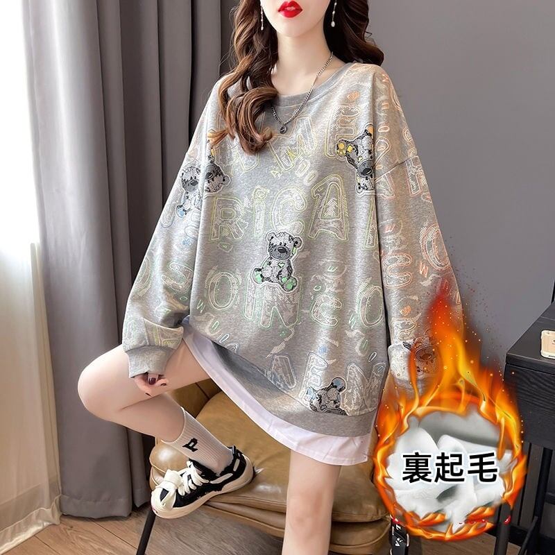 【裏起毛】女子マスト スウェット 合わせやすい <S-6059>