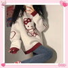 好感度UP 都市ファッショ オシャレデザイン sweet系可愛い  ニットトップス<isf-10543>