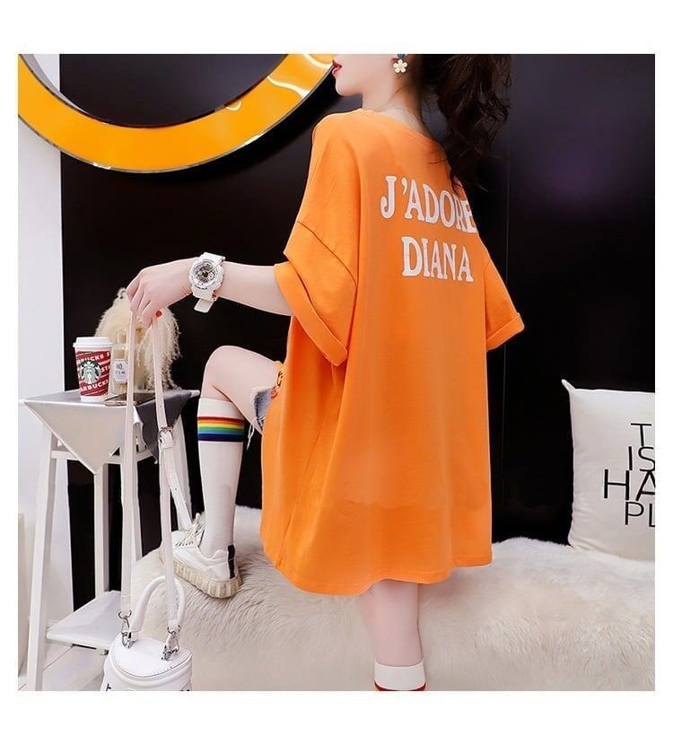 ストリートトレンド韓国風コットン半袖Tシャツ<S-2962>