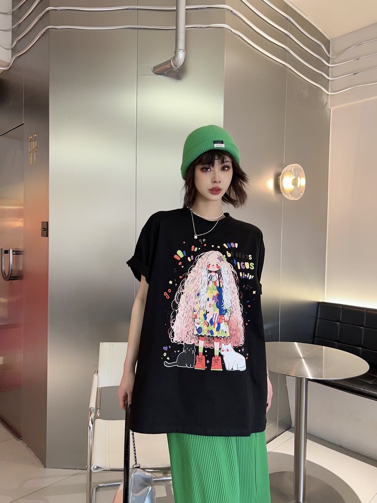 大人の定番 キュート 夏の新作 カジュアル Tシャツ半袖<S-4896>