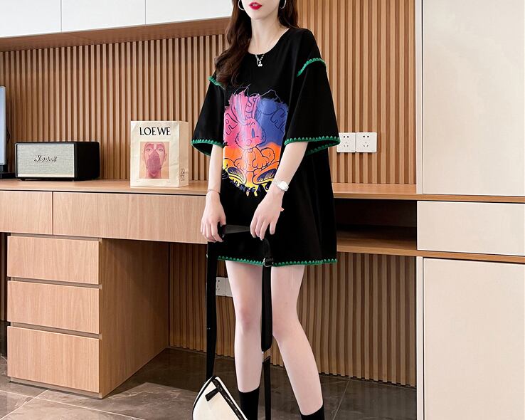 売り切れ必至 ファッション 着心地抜群 プリント 半袖 Tシャツ＜S-8336＞