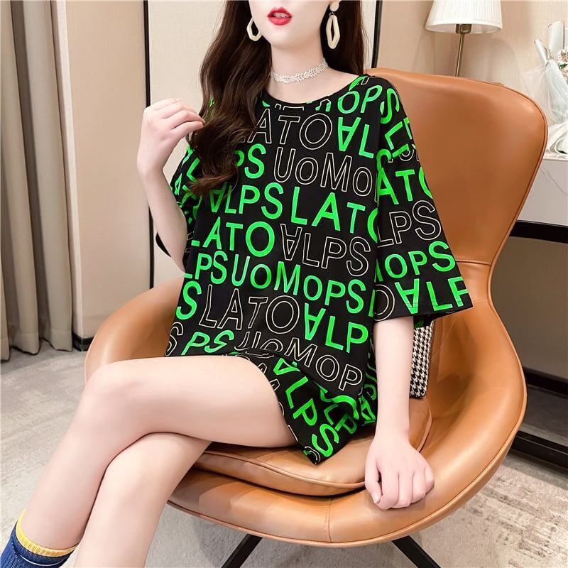 スタイリッシュ プリント 一目惚れ Tシャツ カットソー＜S-3307＞
