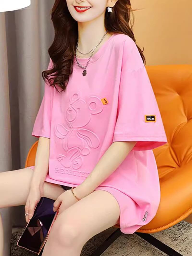 オシャレ度満点 カジュアル 上質 全5色 Tシャツ カットソー＜S-8457＞