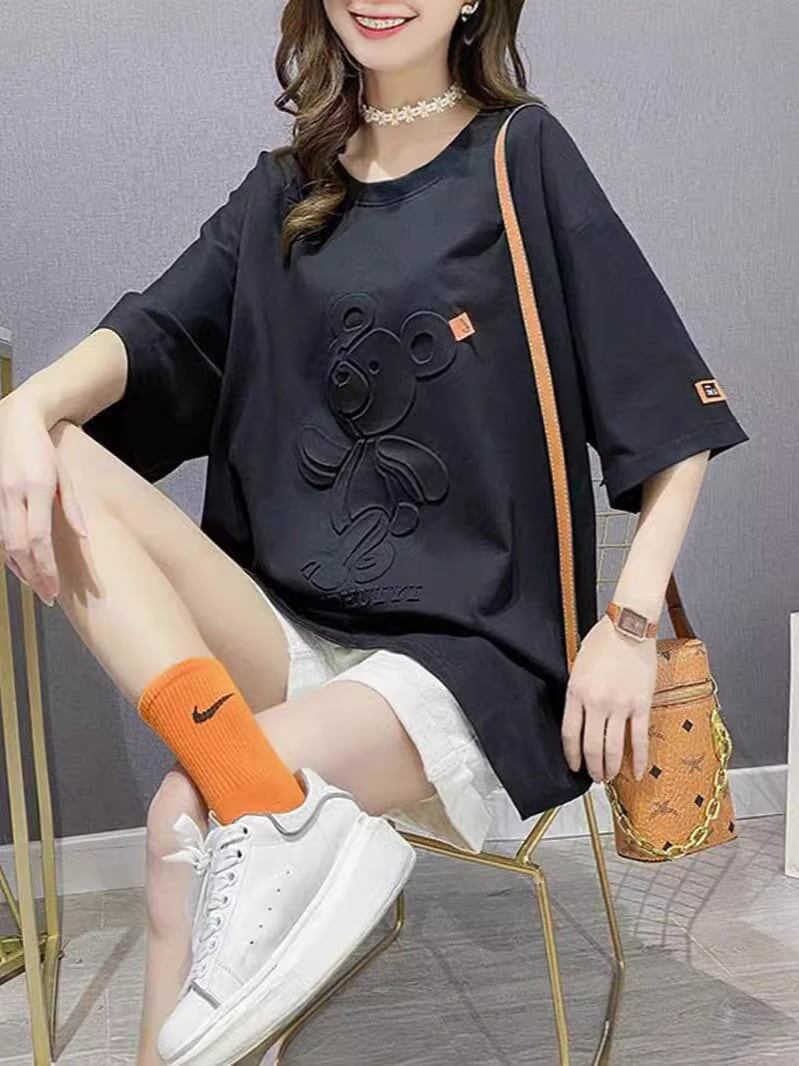 オシャレ度満点 カジュアル 上質 全5色 Tシャツ カットソー＜S-8457＞