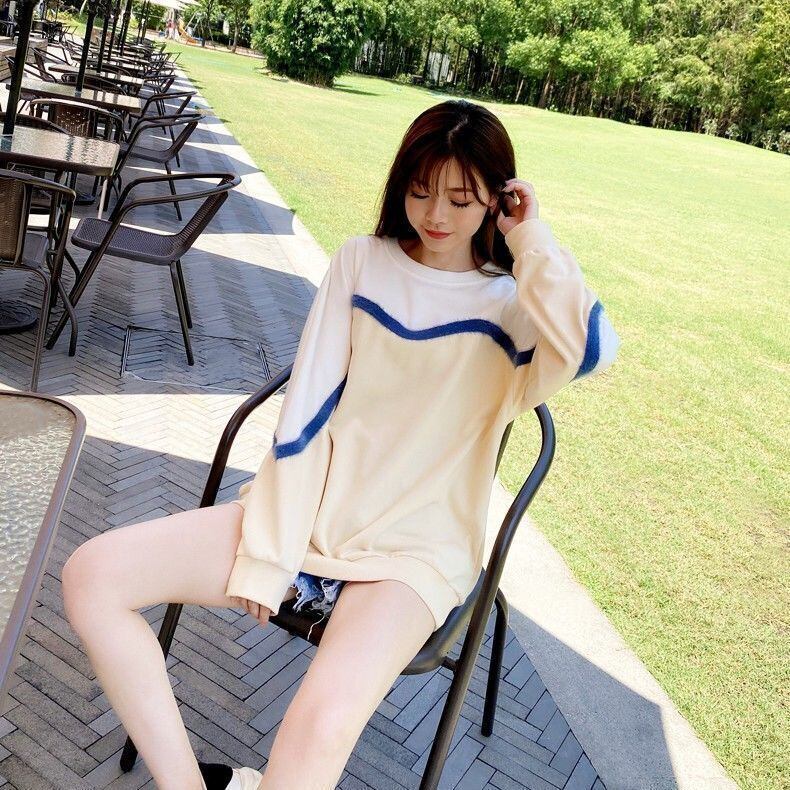 好感度UP シンプル カジュアル スウェット<S-8098>