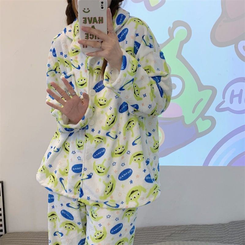 優しい雰囲気 パジャマ トップス+パンツセット ＜S-6012＞