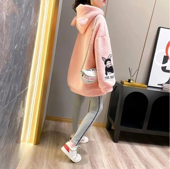 大人可愛い  スウィートラムスキン スウェット<S-5434>