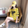 デザインセンス重工業ホットダイヤモンドパーソナライズされた漫画半袖Tシャツ、夏の新しいスタイル<S-2924>