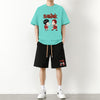 今季マストバイ ファッション男女兼用 超人気 半袖Ｔシャツⅹパンツセット全6色<S-6695>