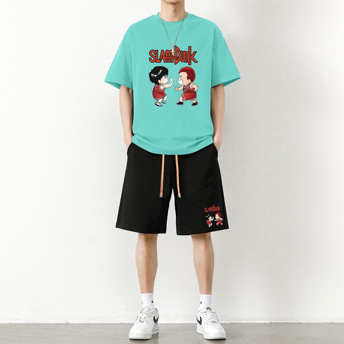 今季マストバイ ファッション男女兼用 超人気 半袖Ｔシャツⅹパンツセット全6色<S-6695>