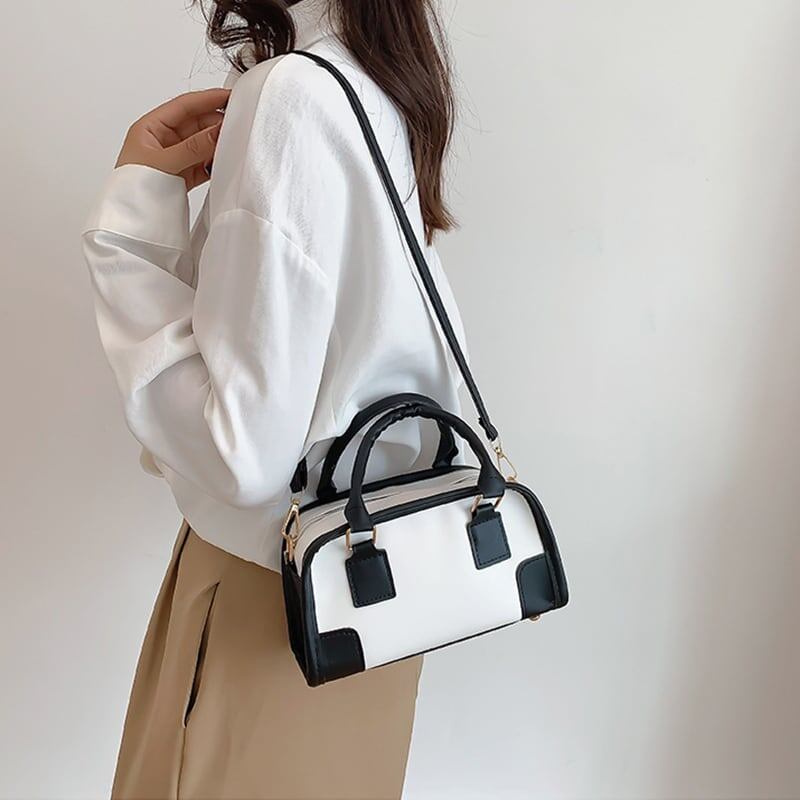 オシャレ度満点 ショルダーバッグ シンプル メッセンジャーバッグ＜S-3783＞