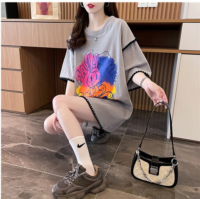 売り切れ必至 ファッション 着心地抜群 プリント 半袖 Tシャツ＜S-8336＞