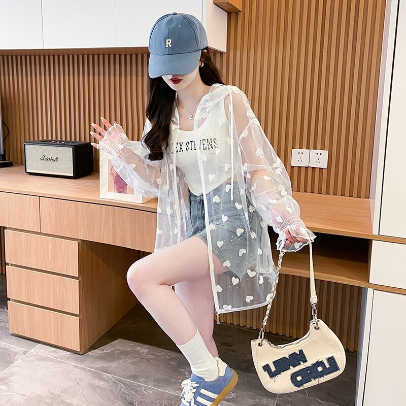女子マスト 売れ切れ必至 着?せ シンプル 透け感 シャツ ＜S-11921＞