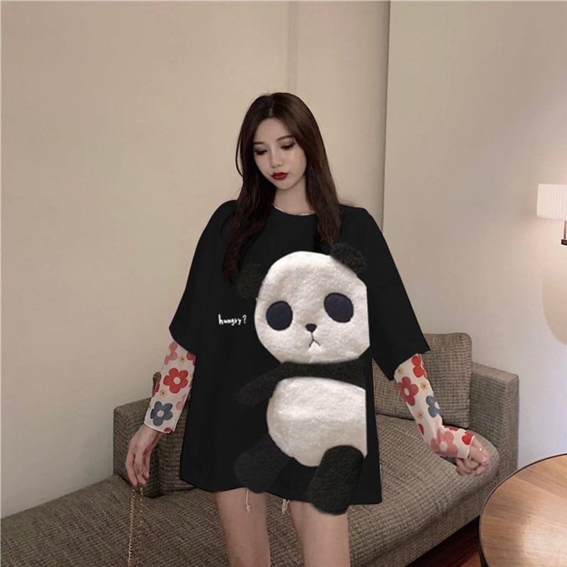 好感度満載 ラウンドネック カジュアル プリント Tシャツ カットソー＜S-2820＞