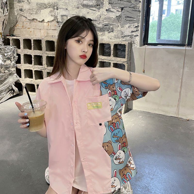 海外トレンド カジュアル 好感度UP 全3色 半袖 Tシャツ ＜S-12162＞