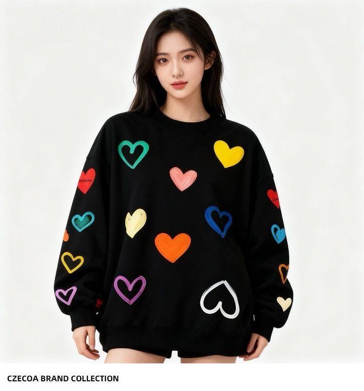 ファッション  大人可愛い アバンギャルド  早い者勝ち カジュアル スウェット<S-12289>