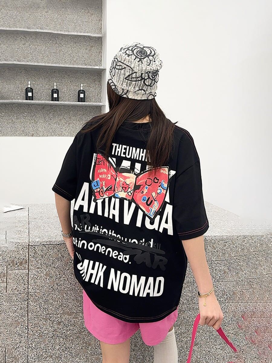 美人度アップ 海外トレンド 定番シンプル 好感度UP カジュアル 全3色 半袖 Tシャツ ＜S-11236＞