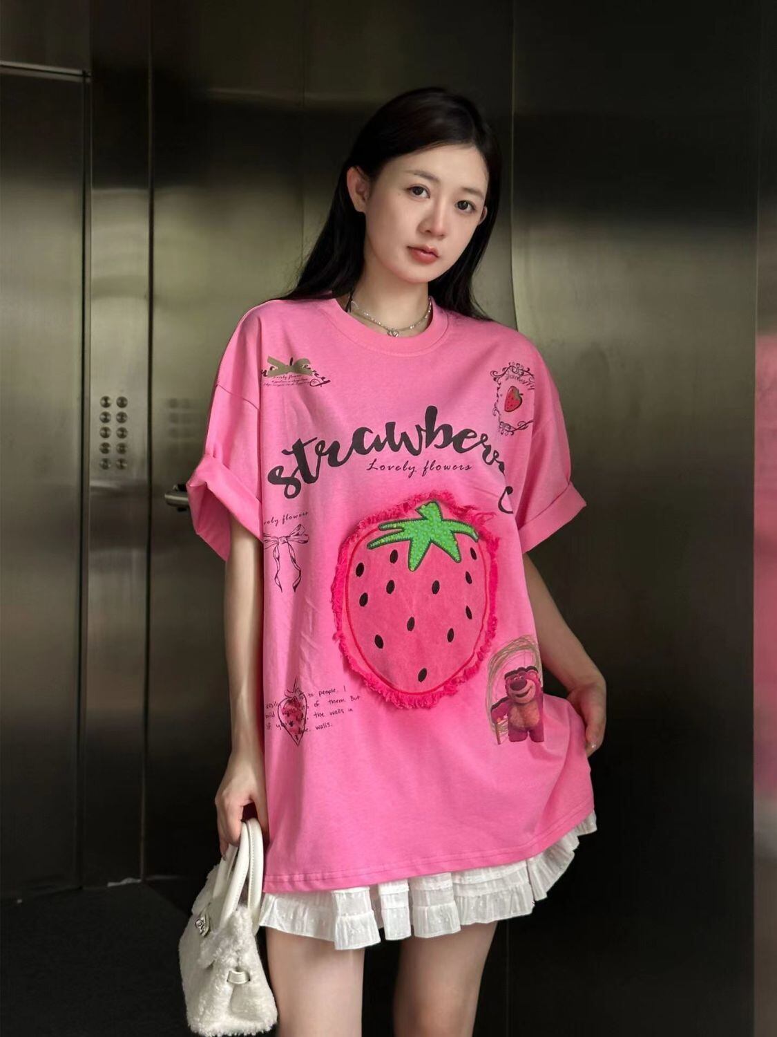 売れ筋 美人度アップ 大好評 好感度UP カジュアル 全4色 半袖 Tシャツ ＜S-11287＞