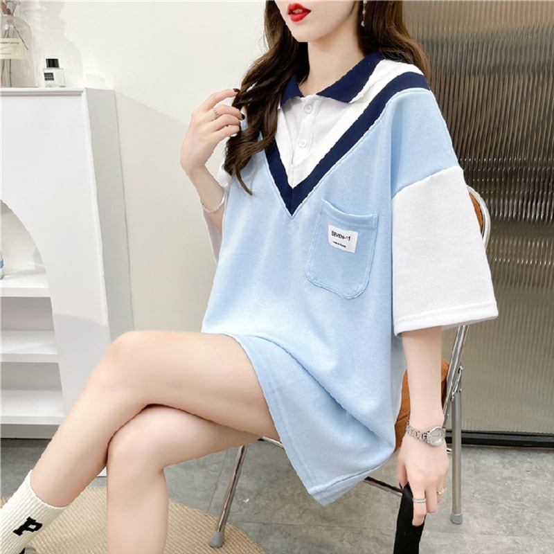 着心地抜群 切り替え 女性力を高める Tシャツ カットソー＜S-3299＞