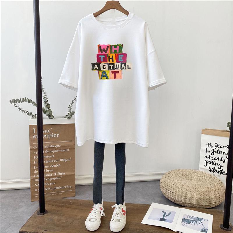 人気商品再入荷 アバンギャルド 上品 レース プリント全2色 半袖Tシャツ<S-9024>