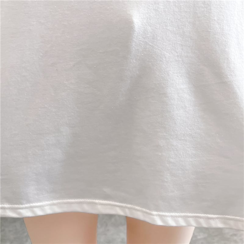 カジュアル 切り替え 着心地抜群 プリント Tシャツ カットソー＜S-3622＞