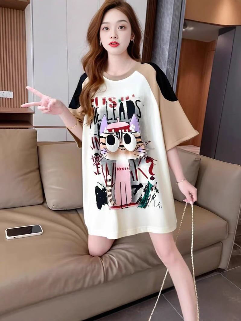 スウィート 好感度UP 海外トレンド カジュアル 全3色 半袖 Tシャツ ＜S-11110＞