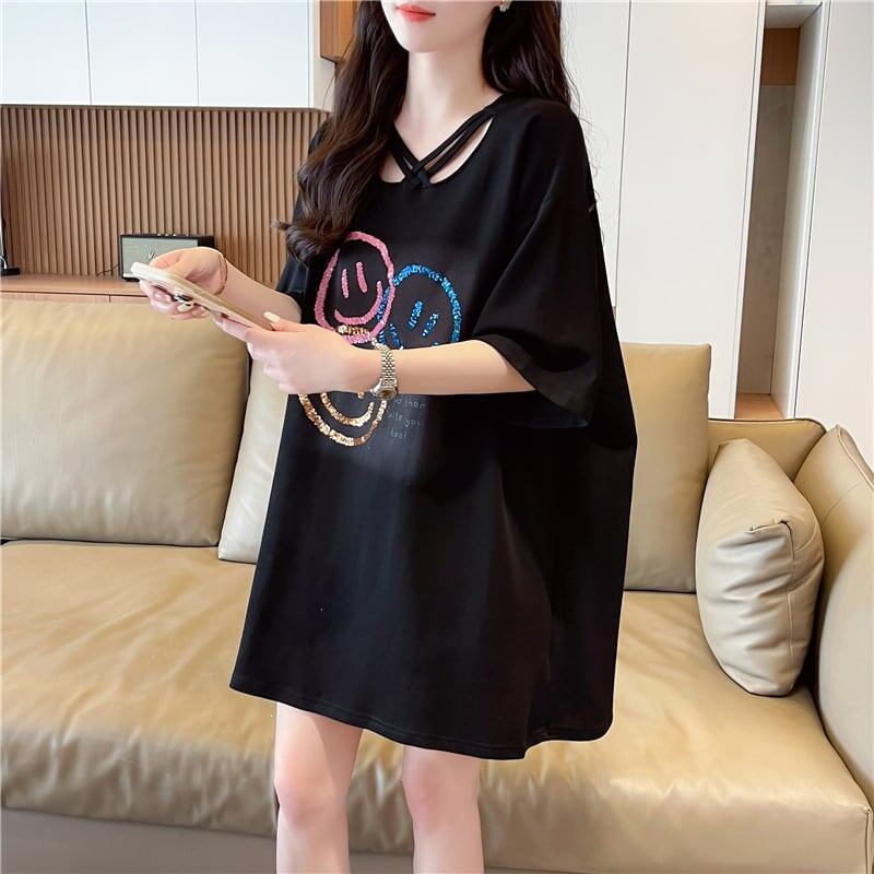 今季マストバイ スウィート 特別デザイン プリント 全2色 半袖Tシャツ<S-8538>