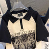 売り切れ必至  ファッション スウェット＜S-10079＞ プリント 半袖Tシャツ カットソー＜S-8250＞