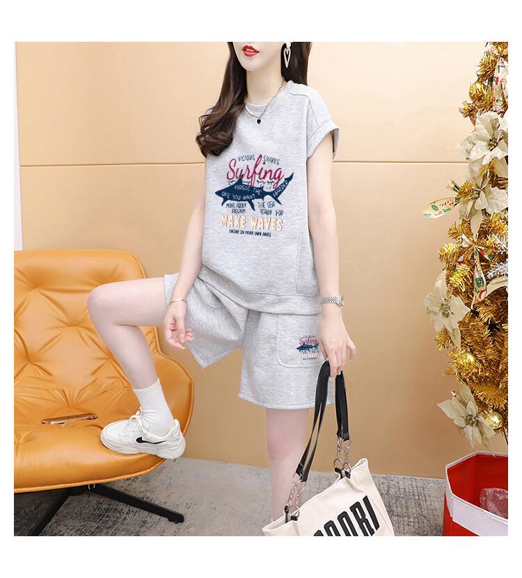 今季マストバイ ファッション カジュアル 半袖Ｔシャツⅹパンツセット全3色 <S-8265>